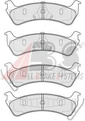 Тормозные колодки A.B.S. 38664