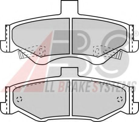 Тормозные колодки A.B.S. 38750