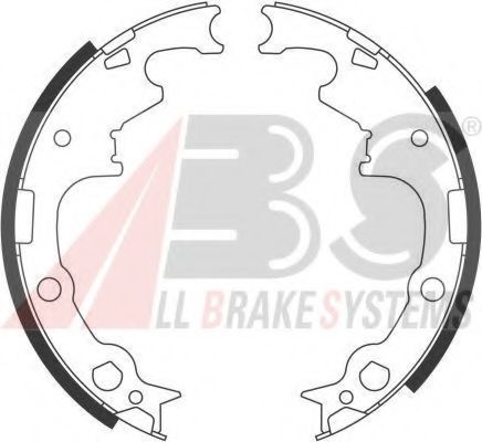 Тормозные колодки барабанные A.B.S. 40538