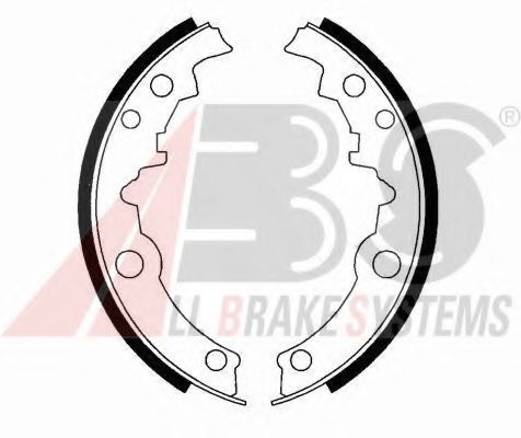 Тормозные колодки барабанные A.B.S. 40553