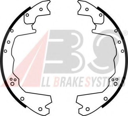 Тормозные колодки барабанные FORD XU2Z-2V200-ABARM