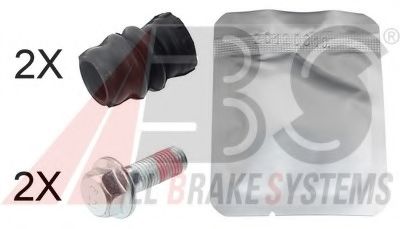 Комплект направляющей суппорта abs 55022