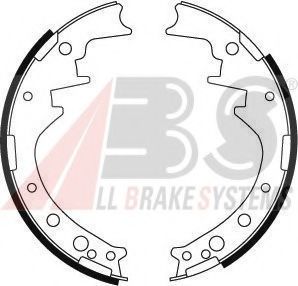 Тормозные колодки барабанные A.B.S. 8554