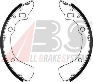 Тормозные колодки барабанные A.B.S. 8575
