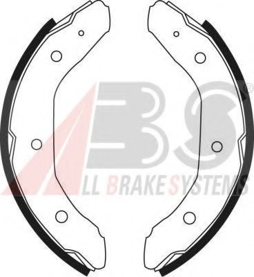 Тормозные колодки барабанные A.B.S. 8636