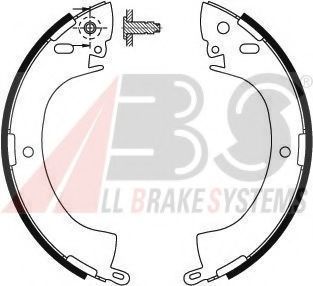 Тормозные колодки барабанные A.B.S. 8657