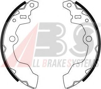 Тормозные колодки барабанные A.B.S. 8673