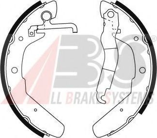Тормозные колодки барабанные A.B.S. 8801