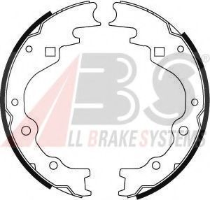 Тормозные колодки барабанные A.B.S. 8824