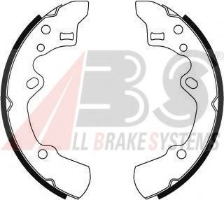 Тормозные колодки барабанные A.B.S. 8839