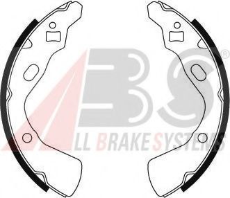 Тормозные колодки барабанные A.B.S. 8857