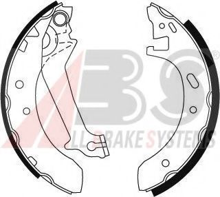 Тормозные колодки барабанные A.B.S. 8896