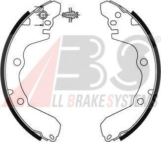 Тормозные колодки барабанные A.B.S. 8904