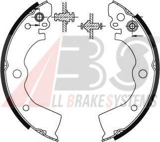 Тормозные колодки барабанные A.B.S. 8913
