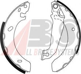 Тормозные колодки барабанные A.B.S. 8919