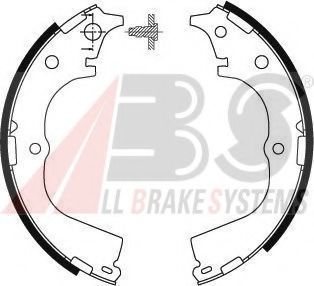 Тормозные колодки барабанные A.B.S. 8929