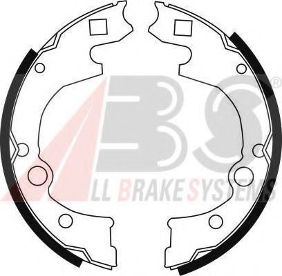 Тормозные колодки барабанные A.B.S. 8967