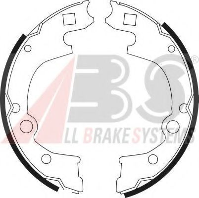 Тормозные колодки барабанные A.B.S. 9035