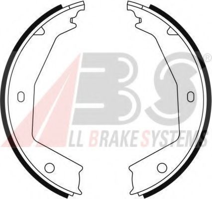 Тормозные колодки барабанные A.B.S. 9060