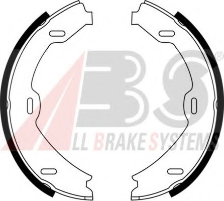 Тормозные колодки барабанные A.B.S. 9140