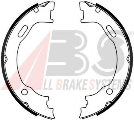Тормозные колодки барабанные A.B.S. 9142