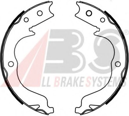 Тормозные колодки барабанные A.B.S. 9235