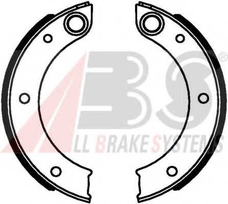 Тормозные колодки барабанные A.B.S. 9350