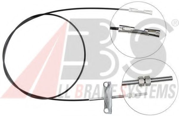 Трос ручного тормоза A.B.S. K10062
