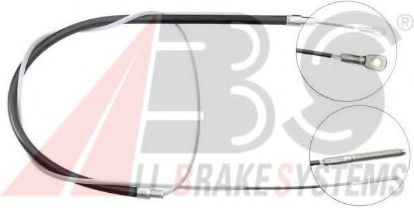 Трос ручного тормоза A.B.S. K10256