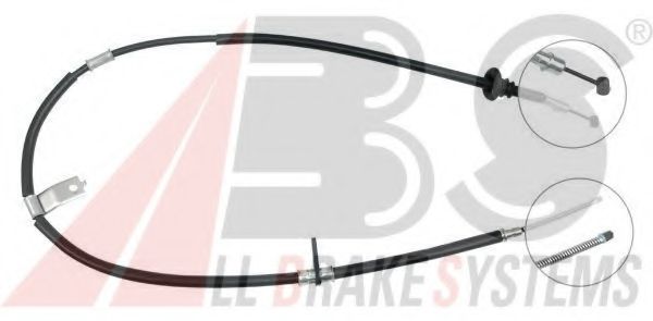 Трос ручного тормоза A.B.S. K10898