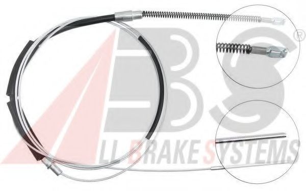 Трос ручного тормоза A.B.S. K11556