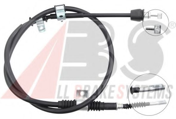 Трос ручного тормоза A.B.S. K12090