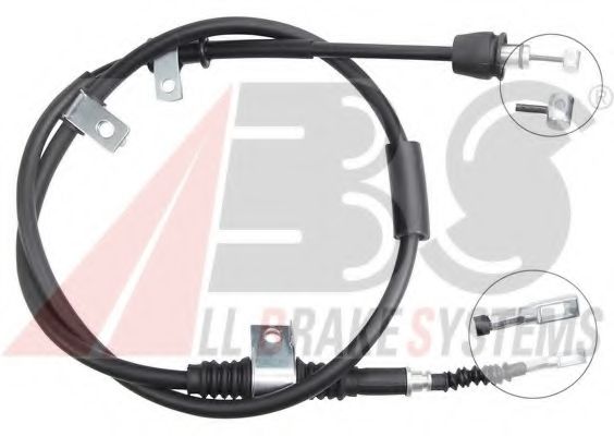Трос ручного тормоза A.B.S. K12092