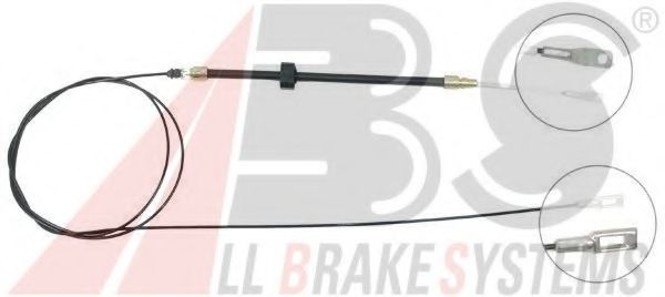 Трос ручного тормоза A.B.S. K13231