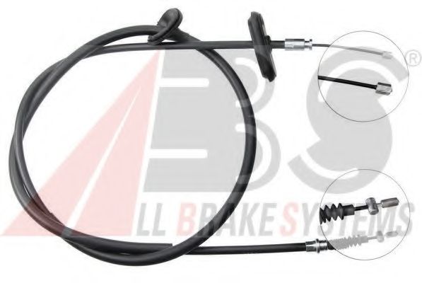 Трос ручного тормоза A.B.S. K13376