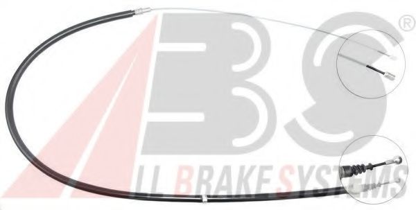Трос ручного тормоза A.B.S. K13506