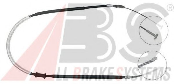 Трос ручного тормоза A.B.S. K13547