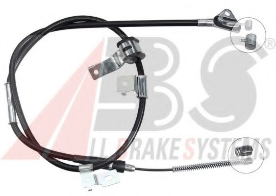 Трос ручного тормоза A.B.S. K14010