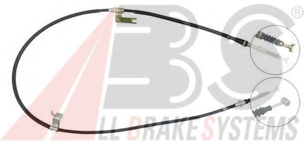 Трос ручного тормоза A.B.S. K14688