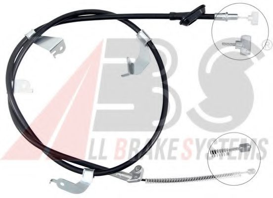 Трос ручного тормоза A.B.S. K15006
