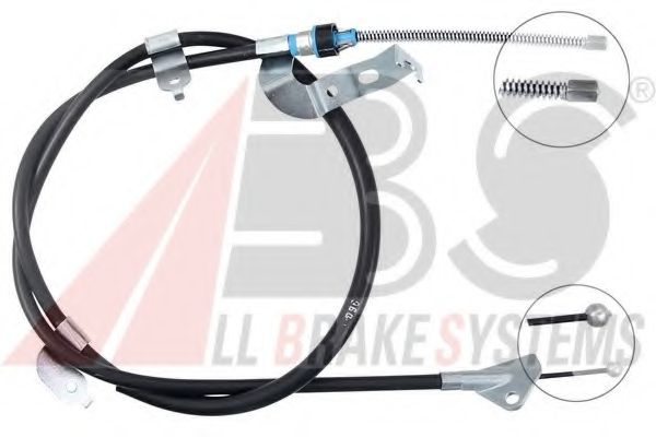 Трос ручного тормоза A.B.S. K15009