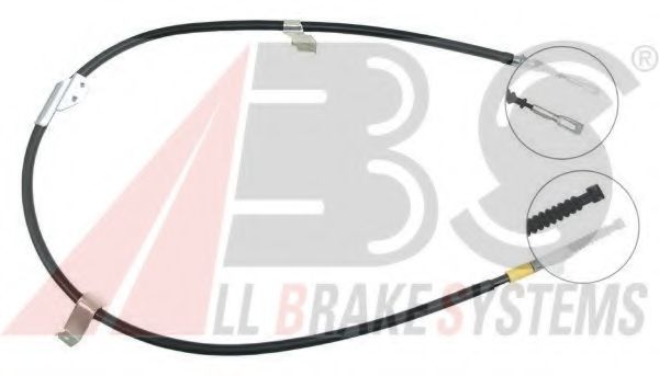 Трос ручного тормоза A.B.S. K15077