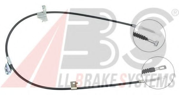 Трос ручного тормоза A.B.S. K15248