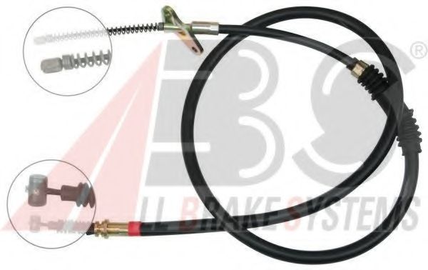 Трос ручного тормоза A.B.S. K15407