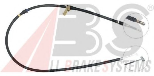 Трос ручного тормоза A.B.S. K15857