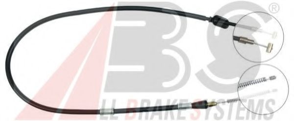 Трос ручного тормоза A.B.S. K15908