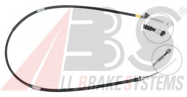Трос ручного тормоза A.B.S. K15957