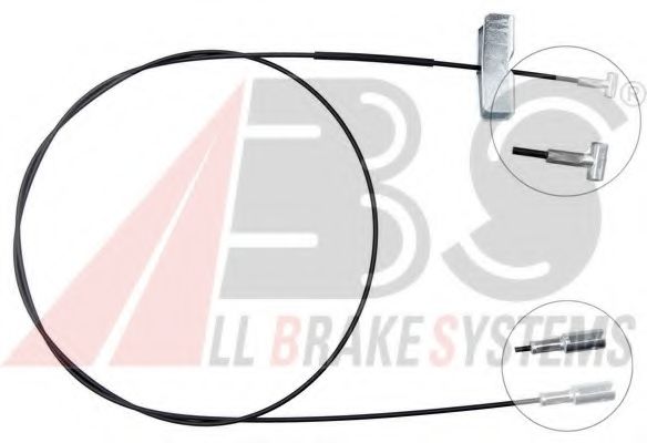 Трос ручного тормоза A.B.S. K17244