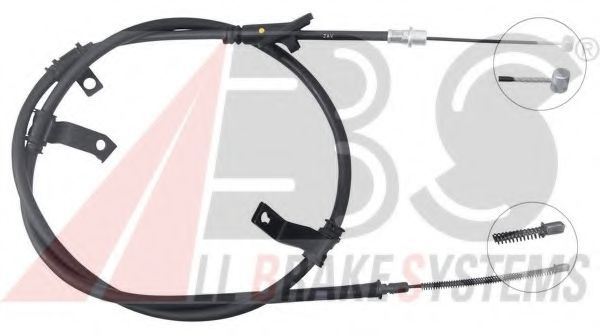 Трос ручного тормоза abs K17485