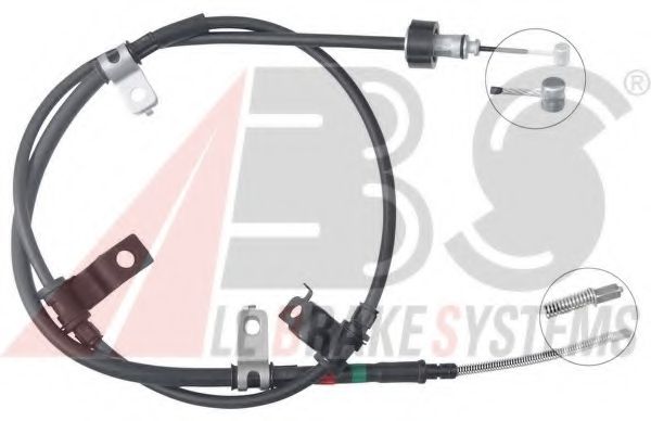 Трос ручного тормоза A.B.S. K17505